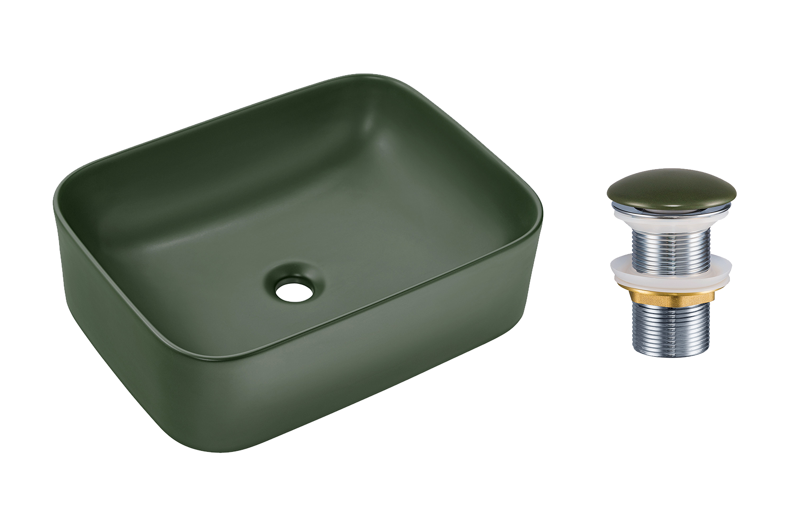 Pultra ültethető mosdó mosdótál 50×38 cm – Fehér SET-KAMA MFG 50 T201MFG-3-MP Pultra ültethető mosdó mosdótál 50×38 cm SET-KAMA MFG 50 T201MFG-3-MP