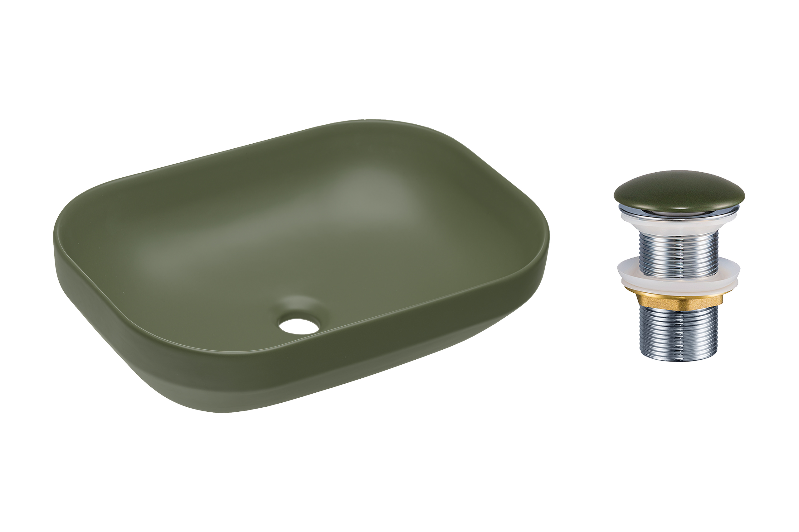 Pultra ültethető mosdó mosdótál 50×35 cm – Fehér SET-NELI MFG T201MFG-3-MP Pultra ültethető mosdó mosdótál 50×35 cm SET-NELI MFG T201MFG-3-MP