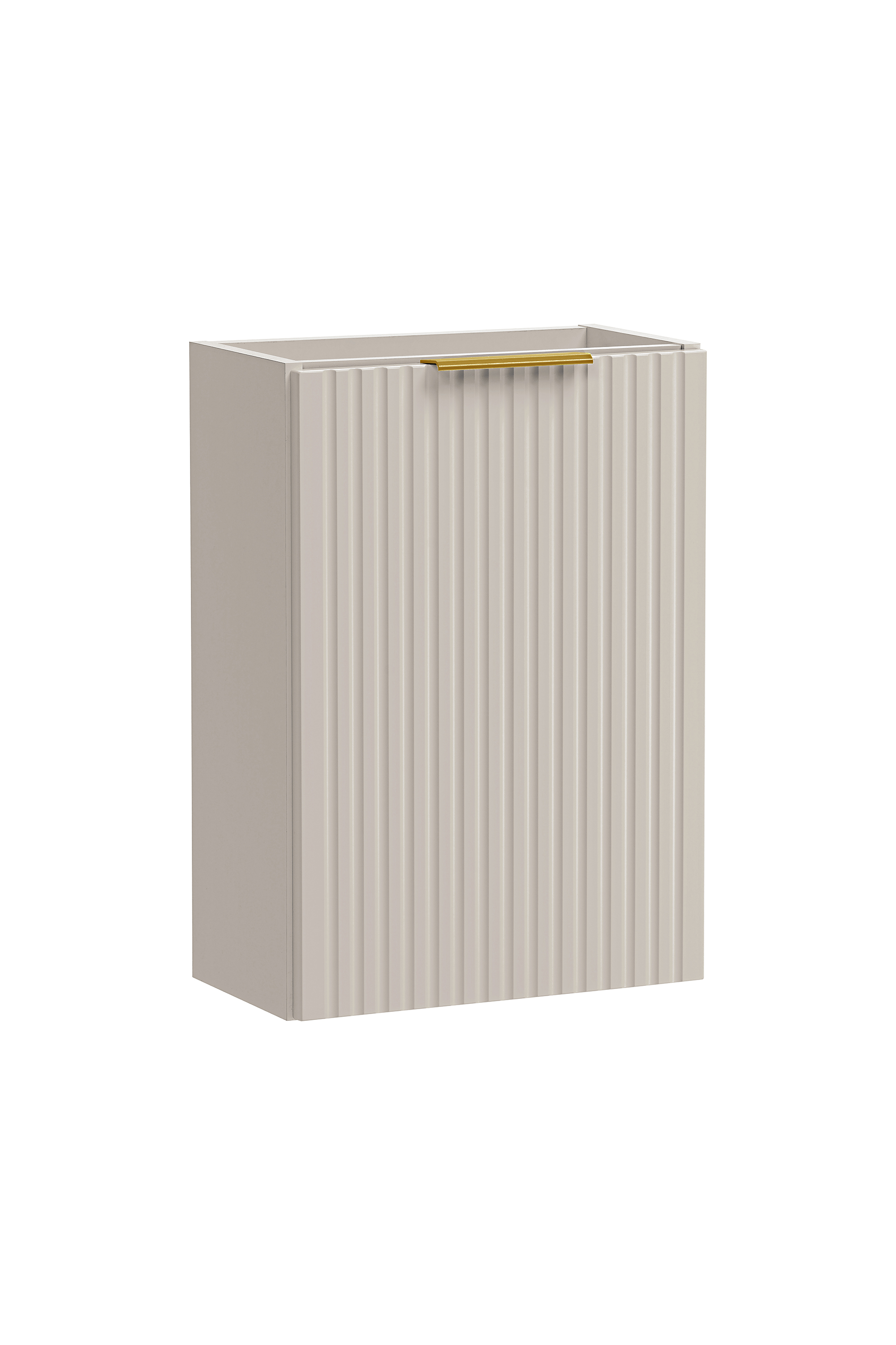 ADEL KASMIR mosdós alsó szekrény 40 cm 1 ajtó – fürdőszoba bútor kasmír bézs, prémium kivitel