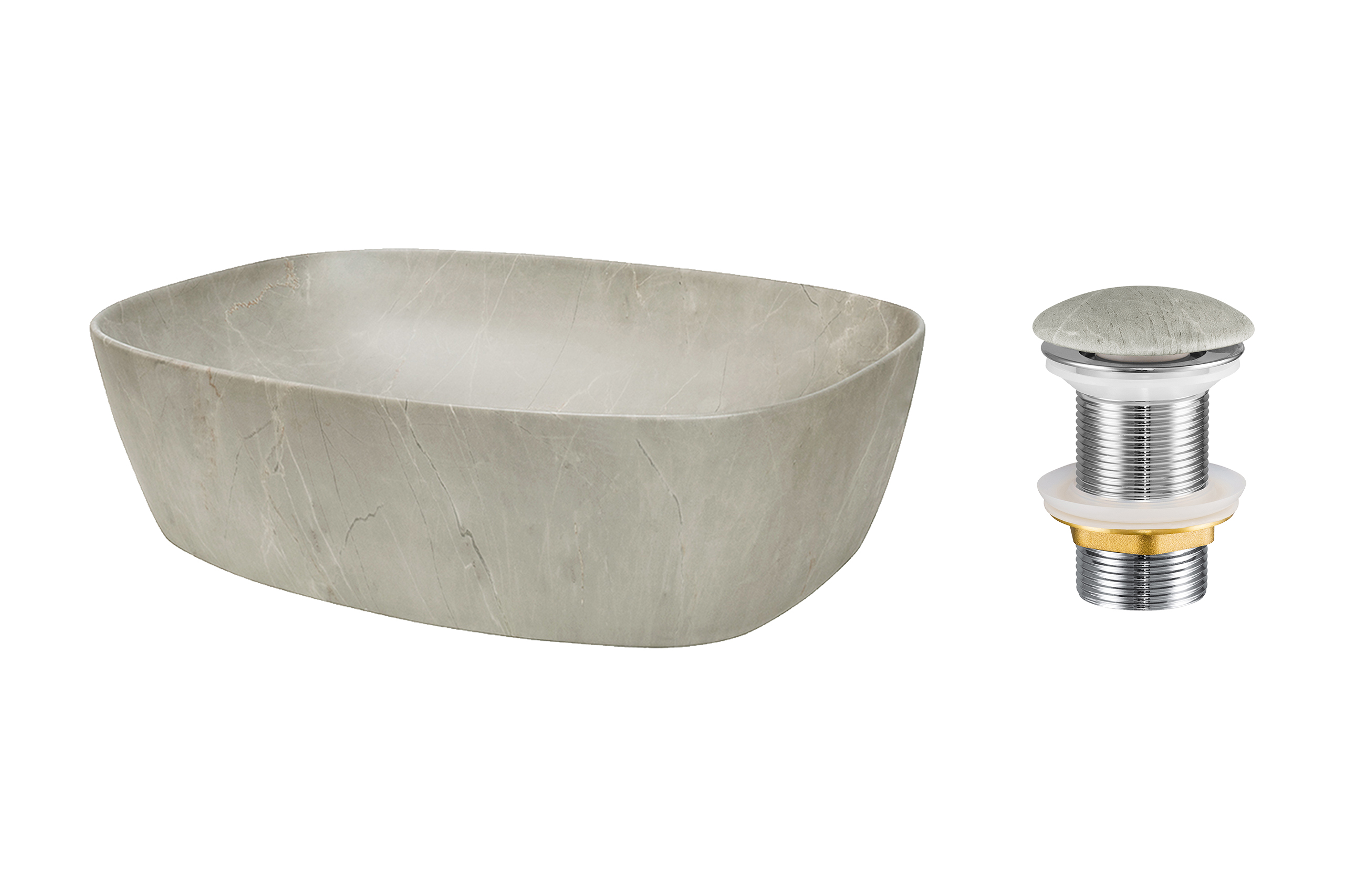 Pultra ültethető mosdó mosdótál 50×39 cm – Fehér SET-ANNA MY T201M-Y1-3-MP Pultra ültethető mosdó mosdótál 50×39 cm SET-ANNA MY T201M-Y1-3-MP