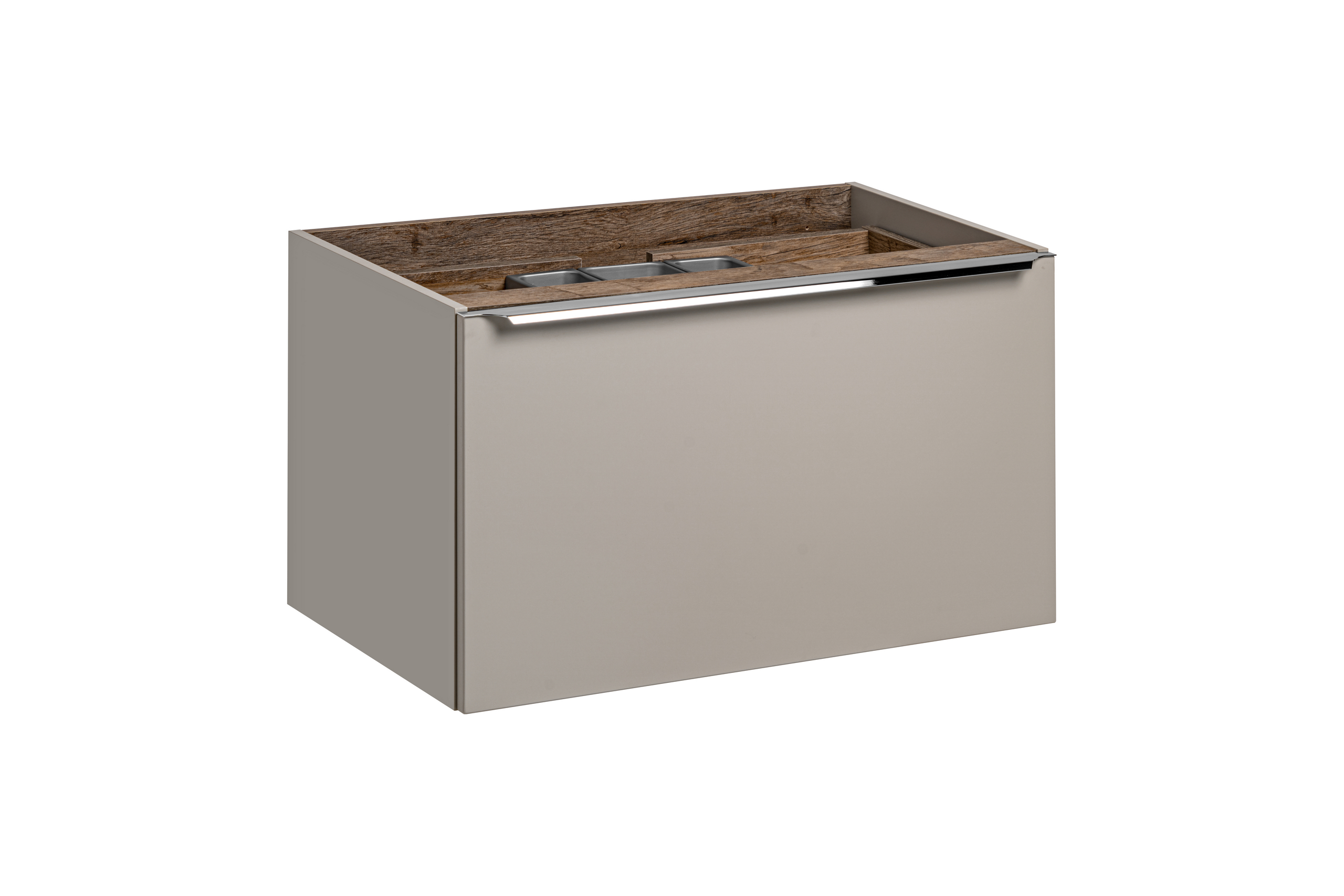 SANTA FE TAUPE mosdószekrény 80 cm, 2 fiók – SANTA FE TAUPE 82-80-B-2S SANTA FE TAUPE 82-80-B-2S