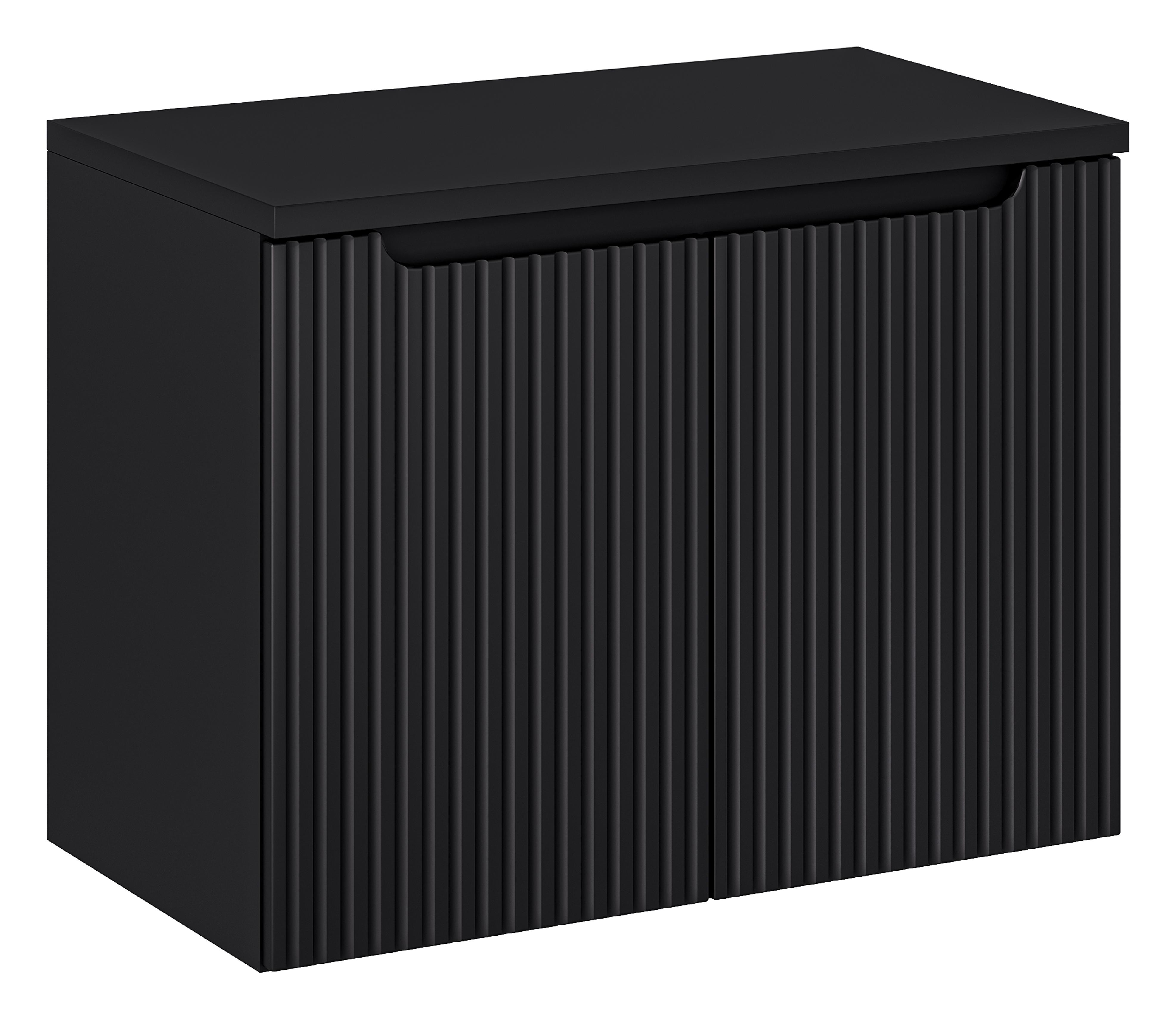 NOVA BLACK komplett fürdőszoba bútor szett 80 cm SET-NOB B BLACK 80CM D-NB NOVA BLACK komplett fürdőszoba bútor szett 80 cm SET-NOB B BLACK 80CM D-NB előnézeti kép