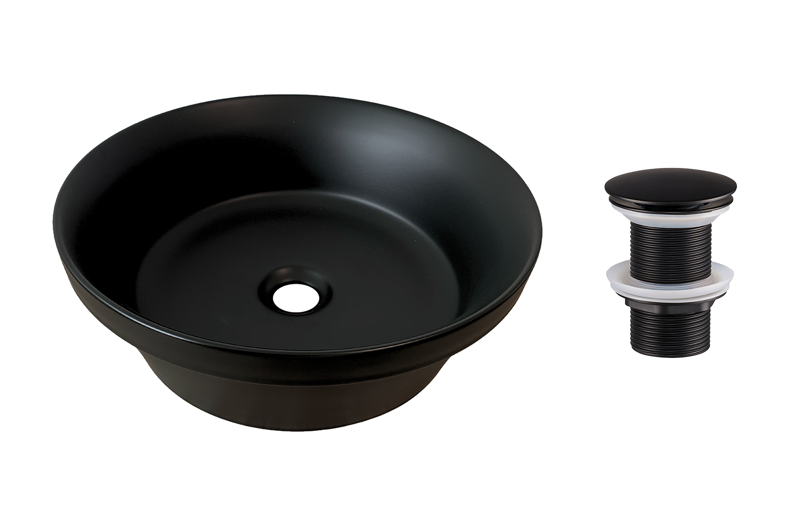 Pultra ültethető mosdó mosdótál 40×40 cm – Fehér SET-MADA MB T201MBG-3-MP Pultra ültethető mosdó mosdótál 40×40 cm SET-MADA MB T201MBG-3-MP