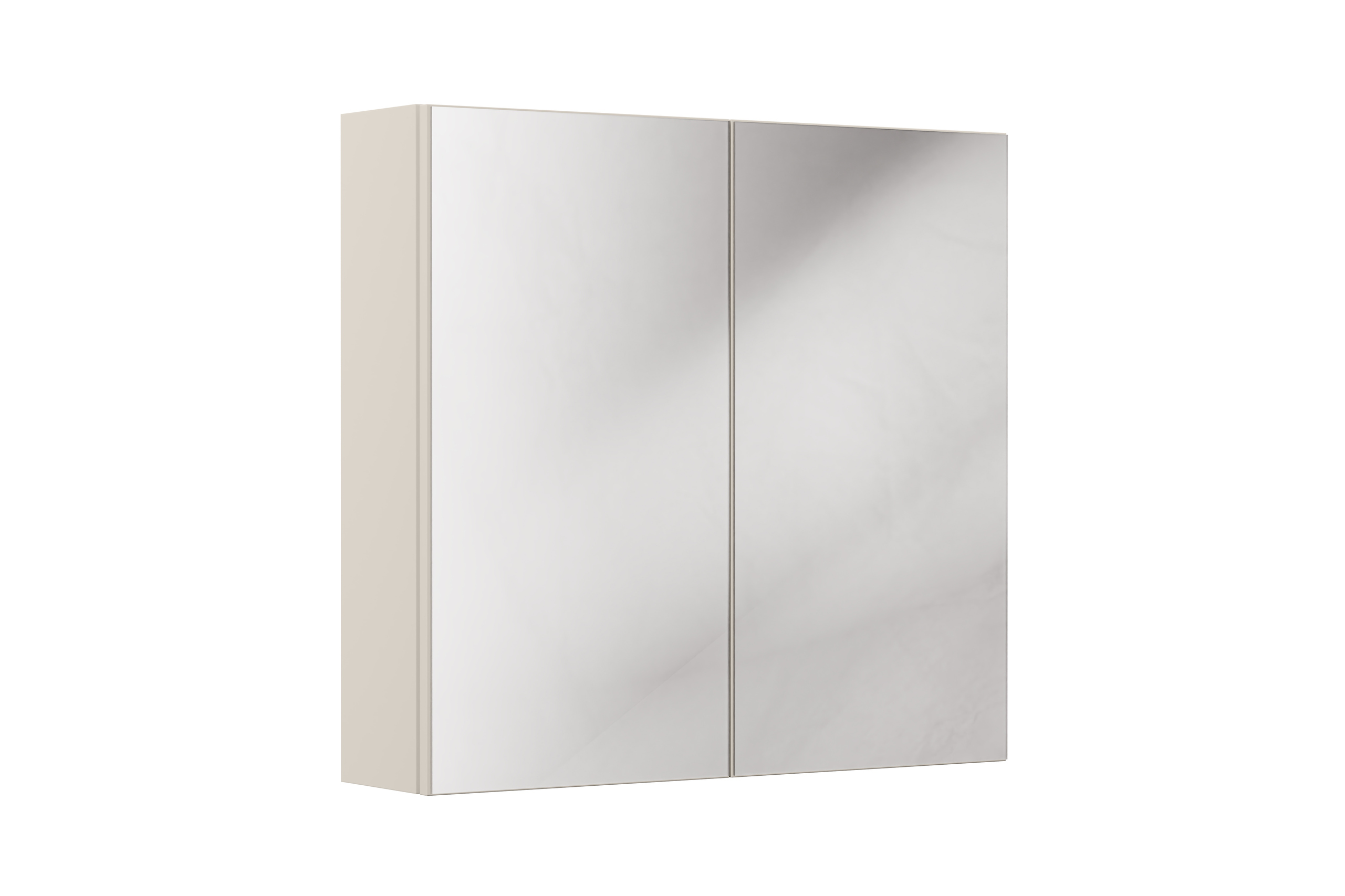 Fürdőszobai tükrös szekrény – 80 cm 2 ajtós, Cikkszám CASHMERE UN 84-80-2D Fürdőszobai tükrös szekrény – 80 cm 2 ajtós