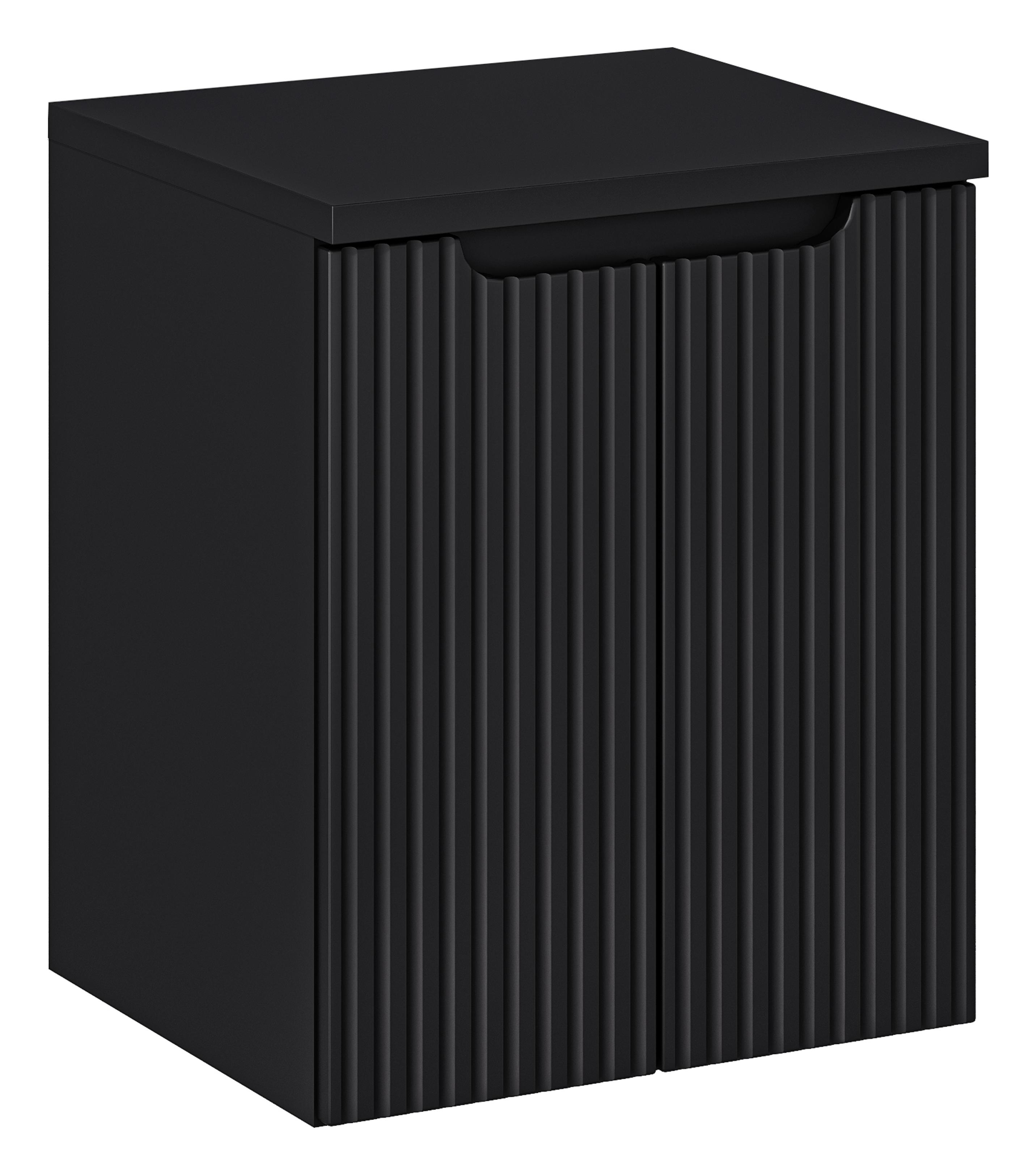 NOVA BLACK komplett fürdőszoba bútor szett 50 cm SET-NOB B BLACK 50CM D-NB NOVA BLACK komplett fürdőszoba bútor szett 50 cm SET-NOB B BLACK 50CM D-NB előnézeti kép