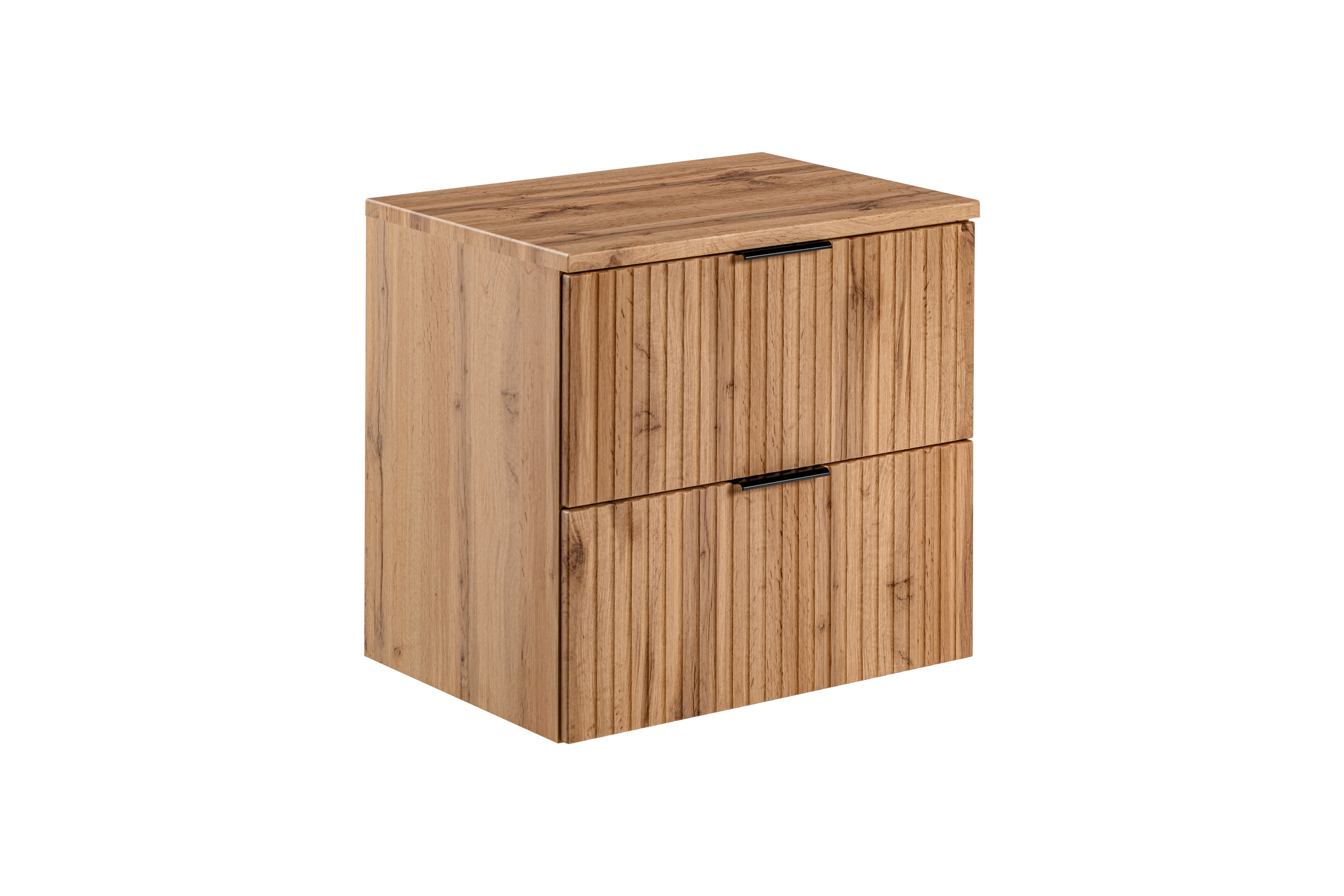 szafka łazienkowa 60 cm dąb wotan z blatem